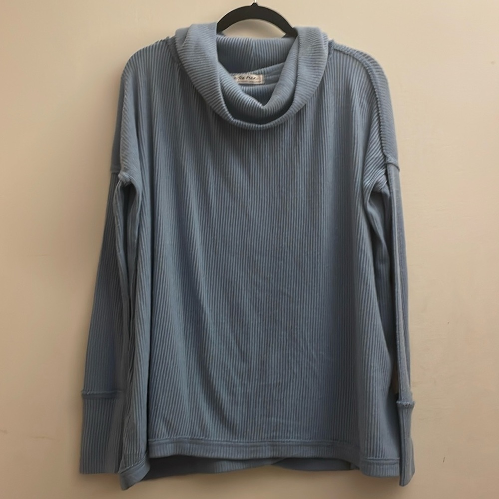 We The Free - Free People Open Back Cowl Neck Sweater